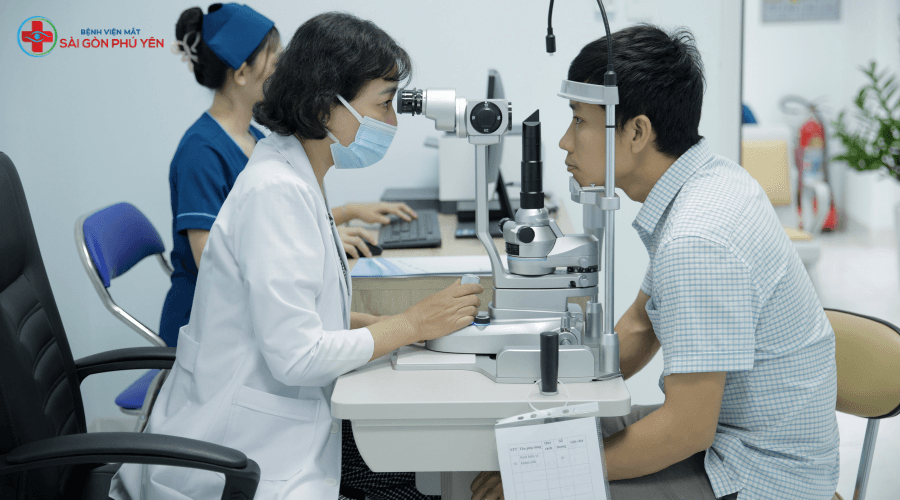 khám mắt tổng quát bệnh viện mắt Sài Gòn Phú Yên