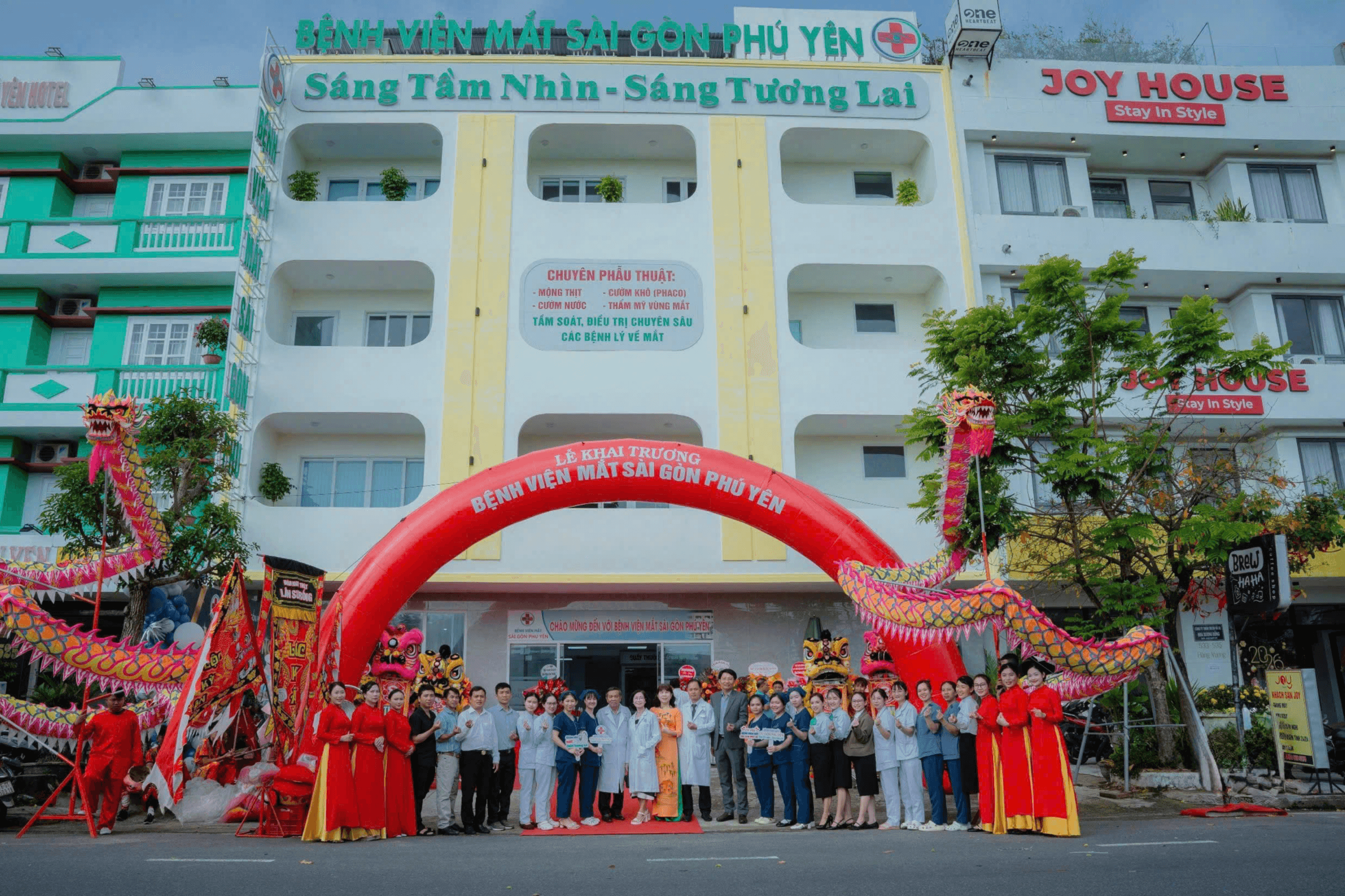 Lễ khai trương bệnh viện Mắt Sài Gòn Phú Yên